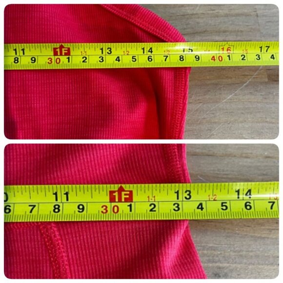 Prana Womens Becksa Shortie Athletic Romper MEDIUM Carmine Red Heather - Picture 7 of 10